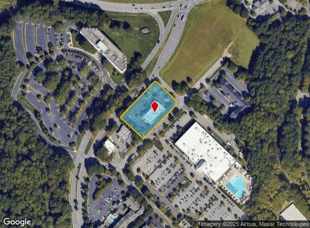  2500 Regency Pkwy, Cary, NC Parcel Map