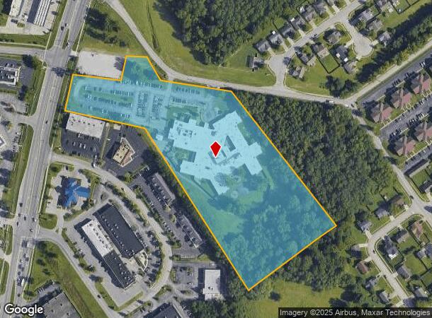 2700 Vissing Park Rd, Jeffersonville, IN Parcel Map