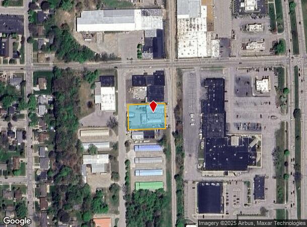  1320 Kooiman St, Grand Haven, MI Parcel Map