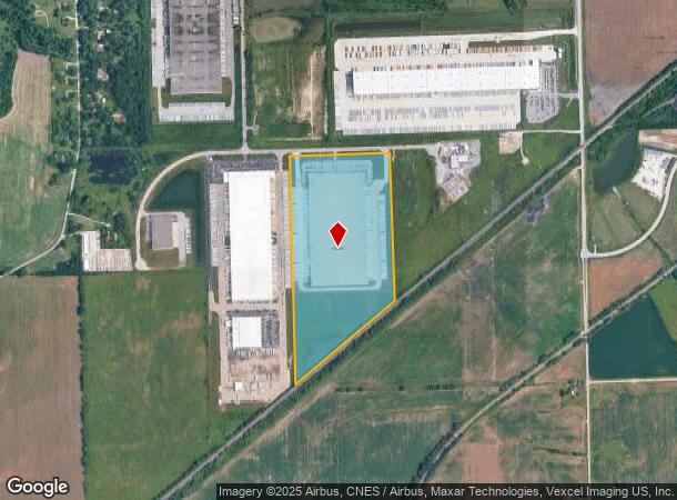 1460 Cargo Ct, Minooka, IL Parcel Map