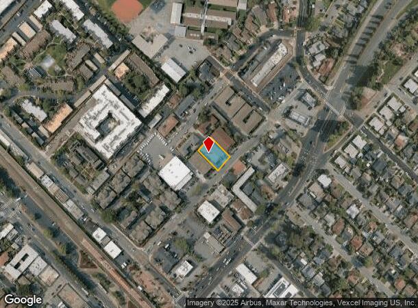  620 Masonic Way, Belmont, CA Parcel Map