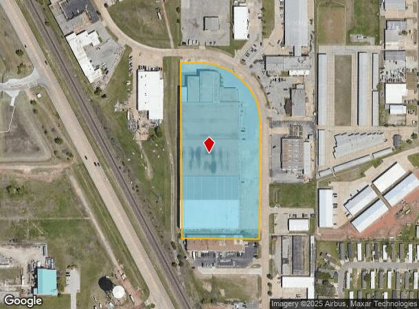  2020 Industrial Blvd, Norman, OK Parcel Map