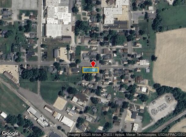  254 N Broadway St, Sugarcreek, OH Parcel Map