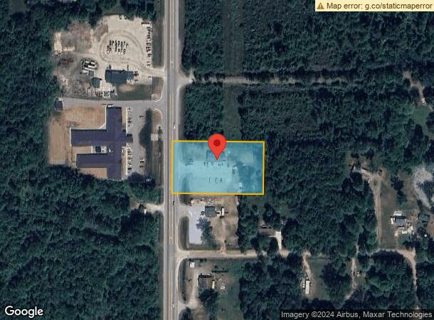  2898 N Meridian Rd, Sanford, MI Parcel Map