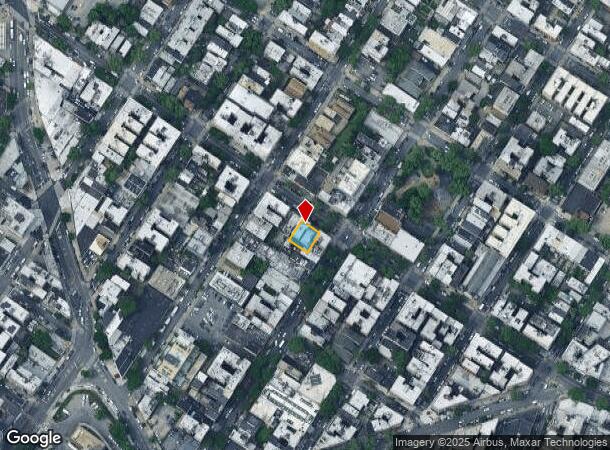 582 E 187Th St, Bronx, NY Parcel Map