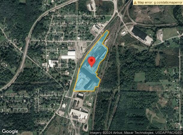  1535 Standard Ave, Masury, OH Parcel Map