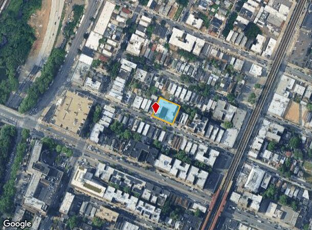 655 E 234Th St, Bronx, NY Parcel Map