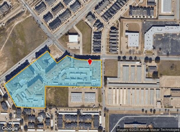  6490 Iron Horse Blvd, North Richland Hills, TX Parcel Map