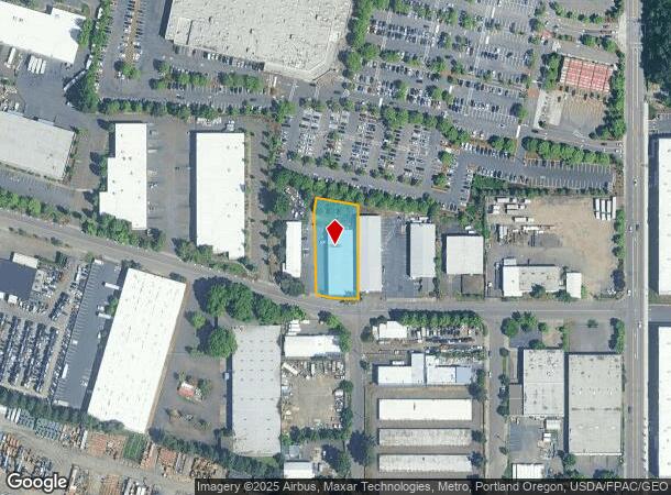 13447 Ne Whitaker Way, Portland, OR Parcel Map