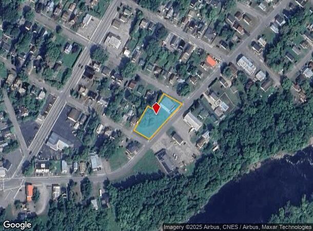 220 Center St, Massena, NY Parcel Map