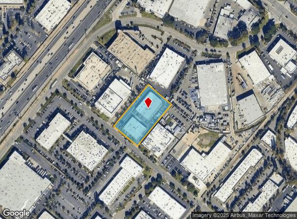  1805 Carnegie Ave, Santa Ana, CA Parcel Map