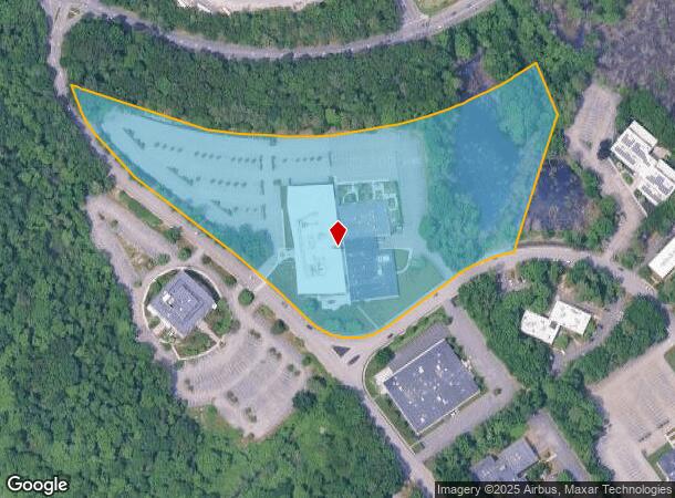 2 Wells Ave, Newton Center, MA Parcel Map