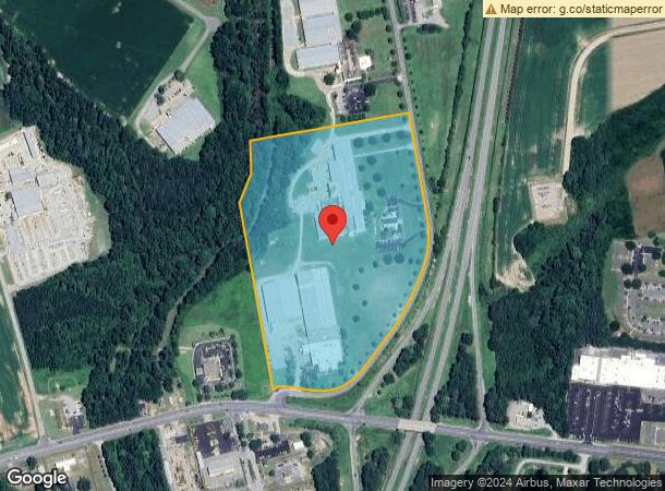  906 Industrial Dr, Clinton, NC Parcel Map