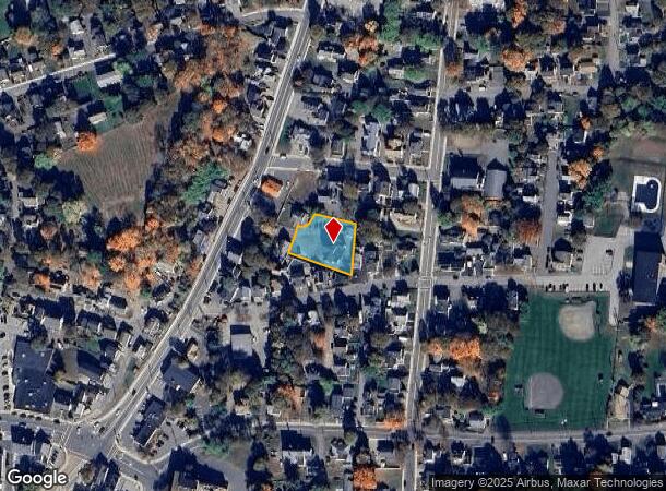  7 Elm Pl, Marlborough, MA Parcel Map