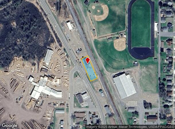 428 4Th Ave N, Park Falls, WI Parcel Map