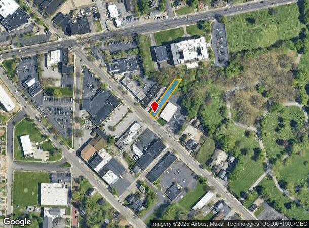  419 W Exchange St, Akron, OH Parcel Map