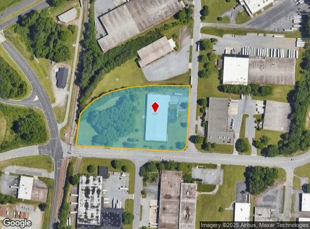  2040 Brevard Rd, High Point, NC Parcel Map