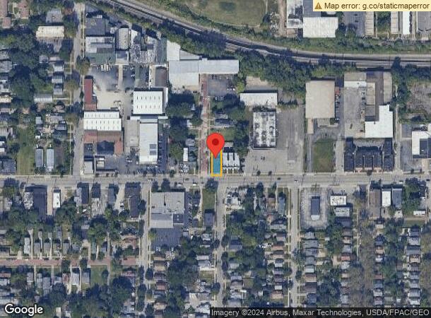  1987 W 93Rd St, Cleveland, OH Parcel Map