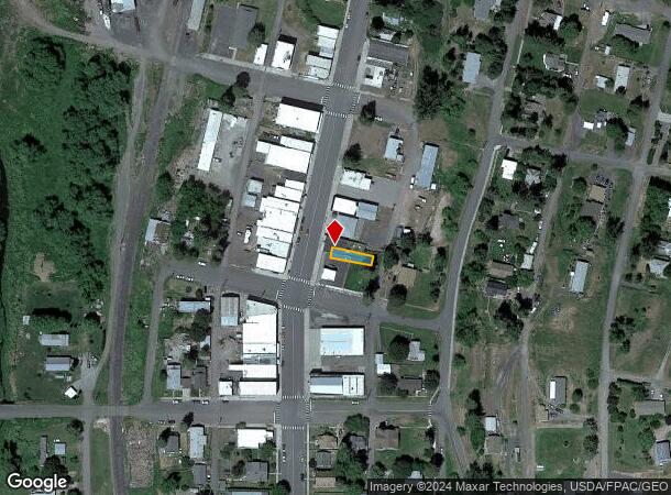  527 S Whitman St, Lacrosse, WA Parcel Map