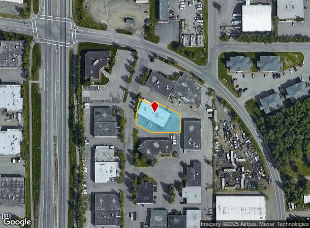 5625 B St, Anchorage, AK Parcel Map