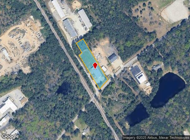 1045 Gates Rd, Irmo, SC Parcel Map