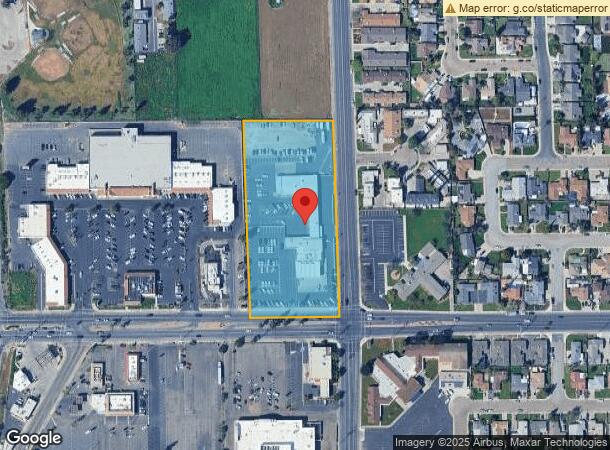  800 W Henderson Ave, Porterville, CA Parcel Map