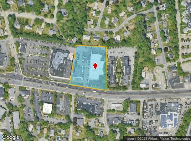 571 Worcester Rd, Framingham, MA Parcel Map