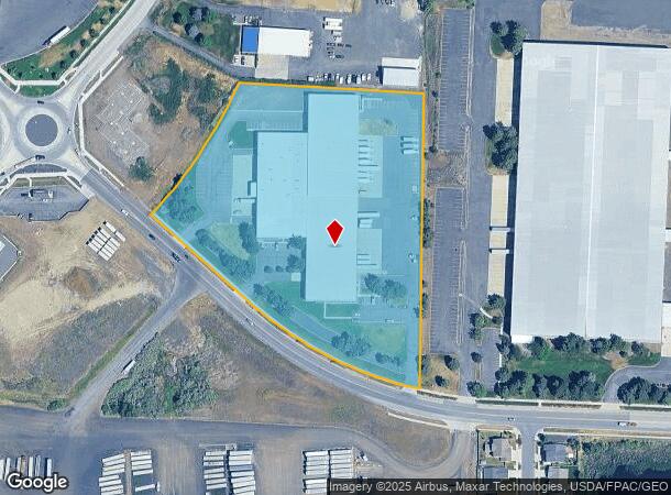 10424 W Aero Rd, Spokane, WA Parcel Map