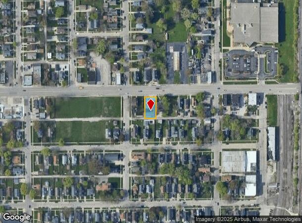  1619 52Nd St, Kenosha, WI Parcel Map
