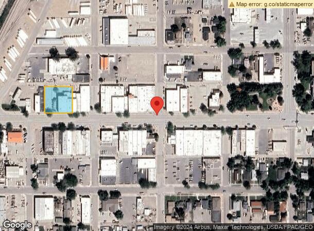  625 Big Horn Ave, Worland, WY Parcel Map