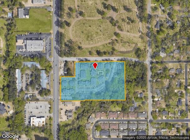  2720 S Broadway Ave, Tyler, TX Parcel Map