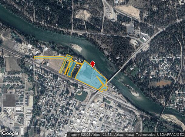118 City Service Rd, Libby, MT Parcel Map