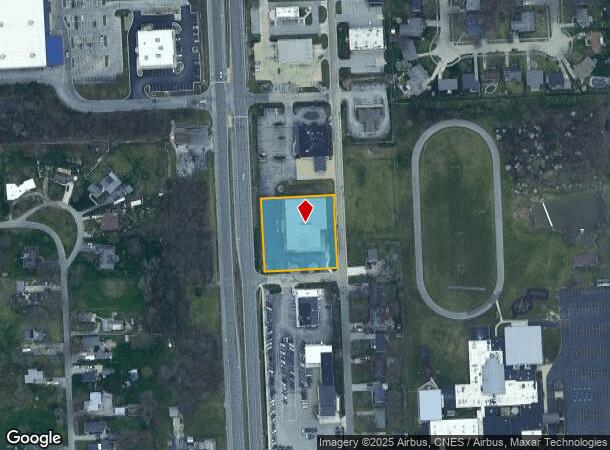 1806 N Coliseum Blvd, Fort Wayne, IN Parcel Map