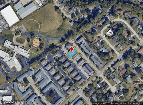  1582 Martha Ct, Lexington, KY Parcel Map