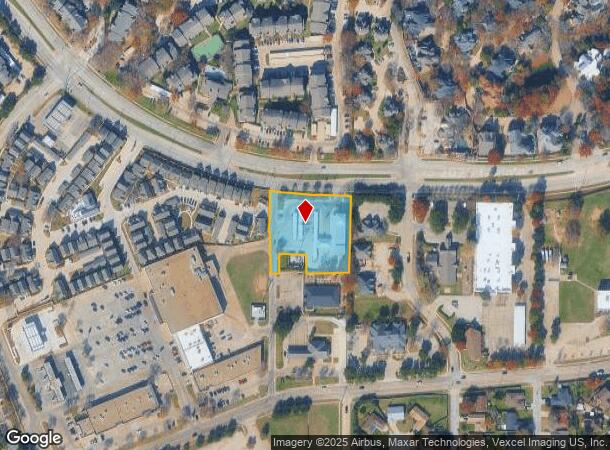  1880 Ne Green Oaks Blvd, Arlington, TX Parcel Map