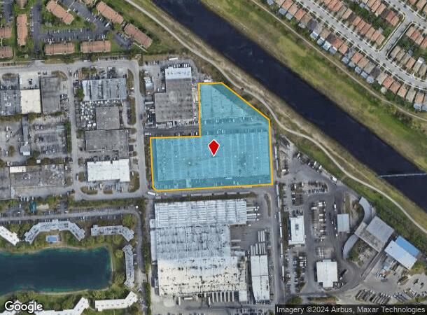  525 Ne 189Th St, Miami, FL Parcel Map