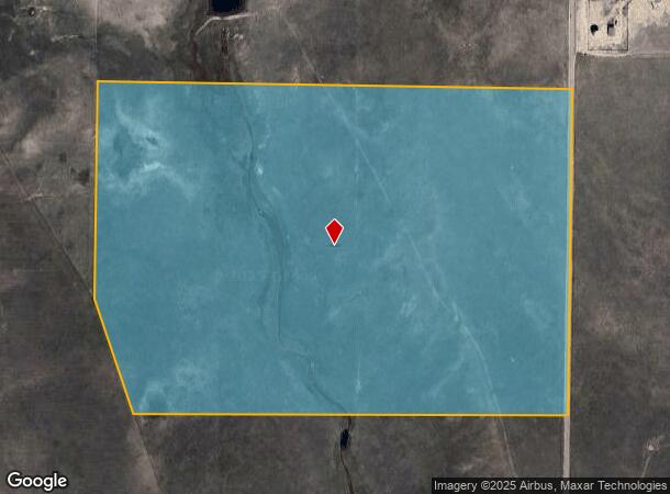  N Curtis Rd, Peyton, CO Parcel Map