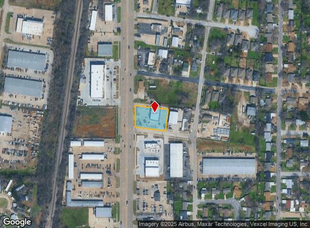  6000 Denton Hwy, Watauga, TX Parcel Map