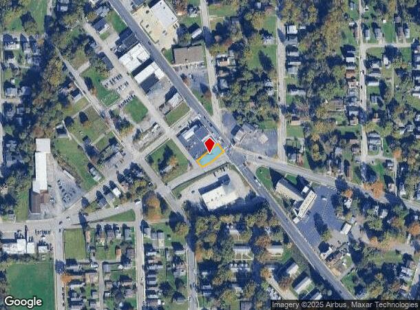  718 E Washington St, New Castle, PA Parcel Map