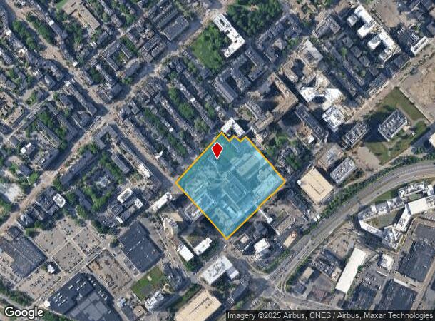  818 Harrison Ave, Boston, MA Parcel Map