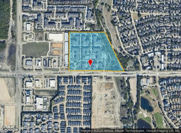 8700 Stacy Rd, Mckinney, TX Parcel Map