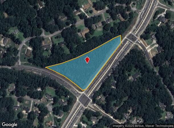 Banks Rd E, Fayetteville, GA Parcel Map