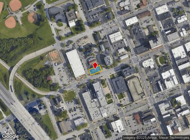  126 W Spring St, New Albany, IN Parcel Map