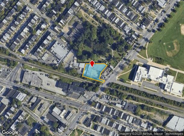 2502 Harford Rd, Baltimore, MD Parcel Map