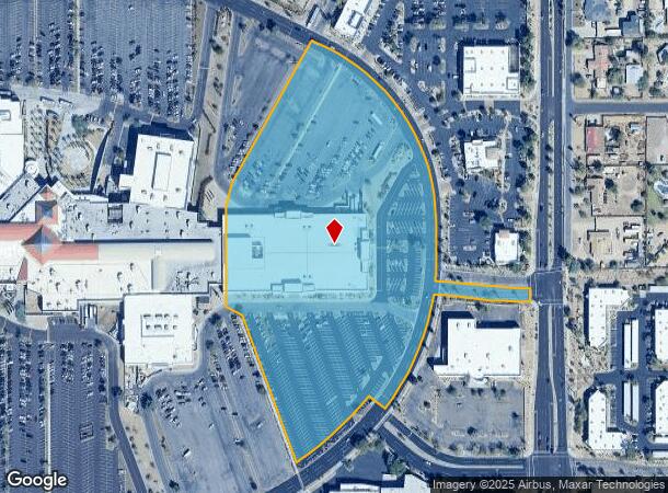  7600 W Arrowhead Towne Ctr, Glendale, AZ Parcel Map