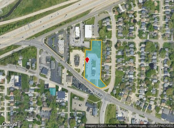  2079 2083 E Market St E, Akron, OH Parcel Map
