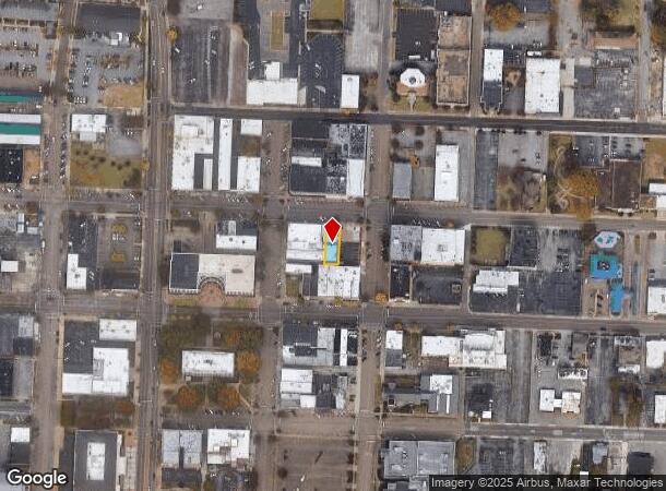  210 E Lafayette St, Jackson, TN Parcel Map