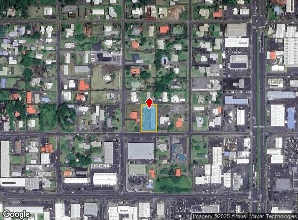 455 E Lanikaula St, Hilo, HI Parcel Map