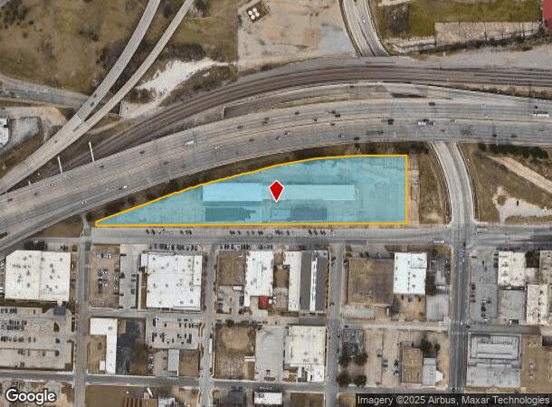  800 W Vickery Blvd, Fort Worth, TX Parcel Map