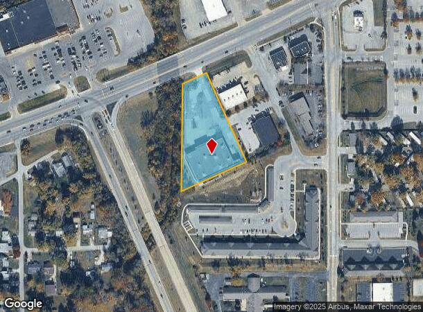 2155 E Main St, Plainfield, IN Parcel Map